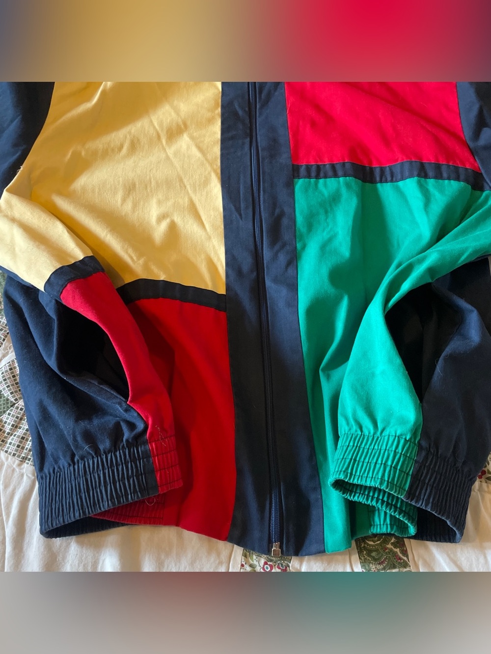 Color Block Windbreaker - Picture 4 of 6